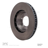 Dynamic Friction 2017-2023 Porsche Cayenne Right Front Brake Rotor (350x34 Vented) by Dynamic Friction Company 600-02121D
