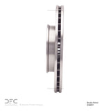 Dynamic Friction 2006-2012 Dodge Attitude (Mexico) Front Brake Rotor (256x22.1 Vented) by Dynamic Friction Company 600-03001