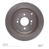 Dynamic Friction 2006-2012 Dodge Attitude (Mexico) Rear Brake Rotor (262x10 Solid) by Dynamic Friction Company 600-03002