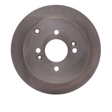 Dynamic Friction 2006-2012 Dodge Attitude (Mexico) Rear Brake Rotor (262x10 Solid) by Dynamic Friction Company 600-03002