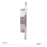 Dynamic Friction 1994-1996 Hyundai Elantra Rear Brake Rotor (258x10 Solid) by Dynamic Friction Company 600-03008