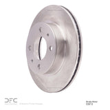 Dynamic Friction 2000-2002 Hyundai Accent Front Brake Rotor (241x19 Vented) by Dynamic Friction Company 600-03012