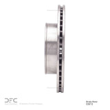Dynamic Friction 2000-2002 Hyundai Accent Front Brake Rotor (241x19 Vented) by Dynamic Friction Company 600-03012
