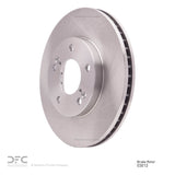 Dynamic Friction 2001-2003 Hyundai XG350 Front Brake Rotor (276x26.1 Vented) by Dynamic Friction Company 600-03013