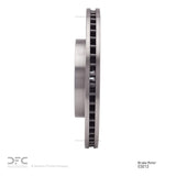 Dynamic Friction 2001-2003 Hyundai XG350 Front Brake Rotor (276x26.1 Vented) by Dynamic Friction Company 600-03013
