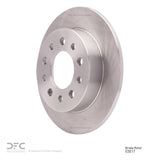Dynamic Friction 2003-2008 Hyundai Tiburon Rear Brake Rotor (258x10 Solid) by Dynamic Friction Company 600-03017