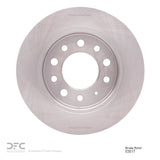 Dynamic Friction 2003-2008 Hyundai Tiburon Rear Brake Rotor (258x10 Solid) by Dynamic Friction Company 600-03017