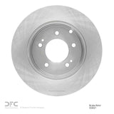 Dynamic Friction 2005-2020 Hyundai Sonata Rear Brake Rotor (283x10 Solid) by Dynamic Friction Company 600-03021