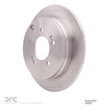 Dynamic Friction 2006-2009 Hyundai Azera Rear Brake Rotor (284x10 Solid) by Dynamic Friction Company 600-03022