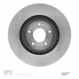 Dynamic Friction 2009-2011 Hyundai Genesis Sedan Front Brake Rotor (320x28 Vented) by Dynamic Friction Company 600-03030