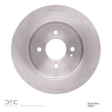 Dynamic Friction 2012-2025 Dodge Attitude (Mexico) Rear Brake Rotor (262x10 Solid) by Dynamic Friction Company 600-03041