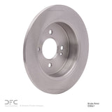 Dynamic Friction 2012-2025 Dodge Attitude (Mexico) Rear Brake Rotor (262x10 Solid) by Dynamic Friction Company 600-03041