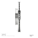 Dynamic Friction 2012-2025 Dodge Attitude (Mexico) Front Brake Rotor (256x22 Vented) by Dynamic Friction Company 600-03042