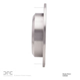 Dynamic Friction 2007-2012 Hyundai Veracruz Rear Brake Rotor (324x12 Solid) by Dynamic Friction Company 600-03048