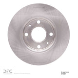 Dynamic Friction 2009-2019 Fiat 500 (USA/Canada) Rear Brake Rotor (240x11 Solid) by Dynamic Friction Company 600-07001