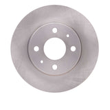Dynamic Friction 2009-2019 Fiat 500 (USA/Canada) Rear Brake Rotor (240x11 Solid) by Dynamic Friction Company 600-07001