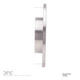 Dynamic Friction 2009-2019 Fiat 500 (USA/Canada) Rear Brake Rotor (240x11 Solid) by Dynamic Friction Company 600-07001