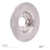 Dynamic Friction 2009-2019 Fiat 500 (USA/Canada) Rear Brake Rotor (240x11 Solid) by Dynamic Friction Company 600-07001