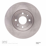 Dynamic Friction 2009-2019 Dodge Vision (Mexico) Front Brake Rotor (258x22 Vented) by Dynamic Friction Company 600-07002