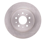 Dynamic Friction 2014-2019 Fiat 500L Rear Brake Rotor (264x10 Solid) by Dynamic Friction Company 600-07003