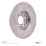 Dynamic Friction 2014-2019 Fiat 500L Rear Brake Rotor (264x10 Solid) by Dynamic Friction Company 600-07003