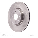 Dynamic Friction 2012-2019 Fiat 500E Front Brake Rotor (284x22 Vented) by Dynamic Friction Company 600-07004