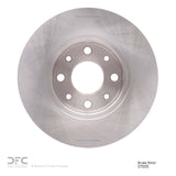 Dynamic Friction 2013-2019 Fiat 500E Rear Brake Rotor (251x10 Solid) by Dynamic Friction Company 600-07005