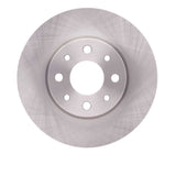 Dynamic Friction 2013-2019 Fiat 500E Rear Brake Rotor (251x10 Solid) by Dynamic Friction Company 600-07005