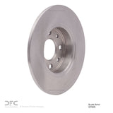 Dynamic Friction 2013-2019 Fiat 500E Rear Brake Rotor (251x10 Solid) by Dynamic Friction Company 600-07005