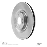 Dynamic Friction 2014-2019 Fiat 500L Front Brake Rotor (305x28 Vented) by Dynamic Friction Company 600-07006