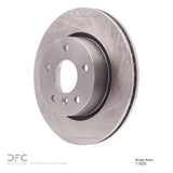 Dynamic Friction 1994-2002 Land Rover Range Rover Front Brake Rotor (296x25 Vented) by Dynamic Friction Company 600-11003