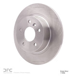Dynamic Friction 1994-2004 Land Rover Discovery Rear Brake Rotor (304.5x12.6 Solid) by Dynamic Friction Company 600-11004