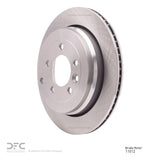 Dynamic Friction 2005-2007 Land Rover LR3 Rear Brake Rotor (325x20 Vented) by Dynamic Friction Company 600-11012