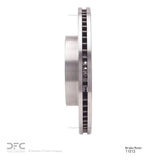 Dynamic Friction 2005-2007 Land Rover LR3 Front Brake Rotor (317x30 Vented) by Dynamic Friction Company 600-11013