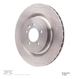 Dynamic Friction 2013-2025 Land Rover Discovery Rear Brake Rotor (365x25 Vented) by Dynamic Friction Company 600-11023