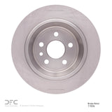 Dynamic Friction 2013-2015 Land Rover LR2 Rear Brake Rotor (302x11 Solid) by Dynamic Friction Company 600-11024