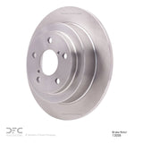 Dynamic Friction 1990-2008 Saab 9-2X Rear Brake Rotor (265.5x10 Solid) by Dynamic Friction Company 600-13008