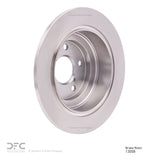 Dynamic Friction 1990-2008 Saab 9-2X Rear Brake Rotor (265.5x10 Solid) by Dynamic Friction Company 600-13008