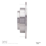 Dynamic Friction 1990-2008 Saab 9-2X Rear Brake Rotor (265.5x10 Solid) by Dynamic Friction Company 600-13008