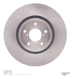 Dynamic Friction 1990-2016 Saab 9-2X Front Brake Rotor (277x24 Vented) by Dynamic Friction Company 600-13009