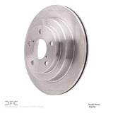 Dynamic Friction 1990-1994 Subaru Legacy Rear Brake Rotor (266x18 Vented) by Dynamic Friction Company 600-13010