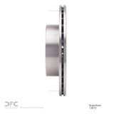 Dynamic Friction 1993-1996 Subaru Impreza Front Brake Rotor (243x18 Vented) by Dynamic Friction Company 600-13013