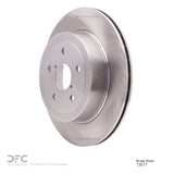 Dynamic Friction 2005-2007 Subaru Impreza Rear Brake Rotor (316x20 Vented) by Dynamic Friction Company 600-13017