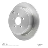 Dynamic Friction 2012-2014 Subaru WRX Rear Brake Rotor (286x10 Solid) by Dynamic Friction Company 600-13021