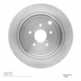Dynamic Friction 2012-2014 Subaru WRX Rear Brake Rotor (286x10 Solid) by Dynamic Friction Company 600-13021