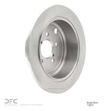 Dynamic Friction 2012-2014 Subaru WRX Rear Brake Rotor (286x10 Solid) by Dynamic Friction Company 600-13021