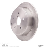 Dynamic Friction 2015-2021 Subaru WRX Rear Brake Rotor (286x10 Solid) by Dynamic Friction Company 600-13024