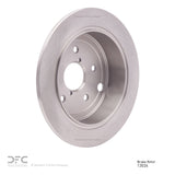 Dynamic Friction 2015-2021 Subaru WRX Rear Brake Rotor (286x10 Solid) by Dynamic Friction Company 600-13024