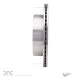 Dynamic Friction 2014-2018 Subaru Forester Rear Brake Rotor (278x18 Vented) by Dynamic Friction Company 600-13027