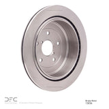 Dynamic Friction 2006-2014 Subaru Tribeca Rear Brake Rotor (320x18 Vented) by Dynamic Friction Company 600-13036